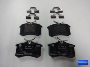Tylne klocki hamulcowe VW GOLF IV POLO AUDI A3
