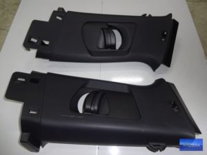Tapicerka słupków [B] /czarne/ VW GOLF VII GTI