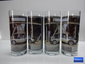 Szklanka Porsche Carrera 911 na PREZENT KPL 4szt