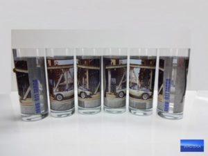 Szklanka Porsche Carrera 911 na PREZENT KPL 6szt