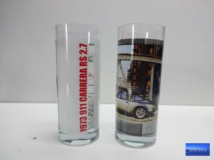 Szklanka Porsche Carrera 911 na PREZENT KPL 2szt