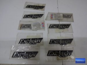 Znaczek Emblemat "EXCLUSIV" VW