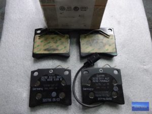 7D0698151C Nowe klocki  VW TRANSPORTER SYNCRO T4