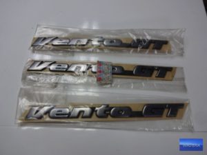 Emblemat znaczek VENTO-GT --ORYGINAŁ VW--