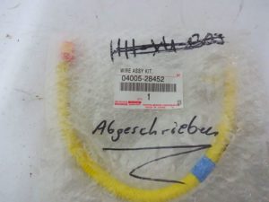 Toyota wiązka kabel Air Bag 04005-28452