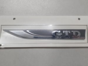 VW golf 7 emblemat błotnika GTD 5G0853688N