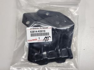 Toyota Yaris przedłużenie błotnika lewe 53814-K0010