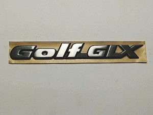 Vw Golf GLX emblemat znaczek 1H6853687AK
