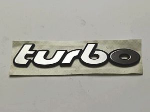 Audi turbo emblemat znaczek 443853737
