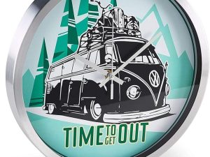 VW zegar ścienny VW T1  - " Time to get out " 1H2050810